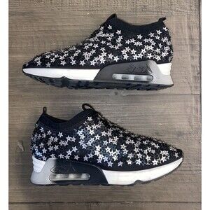 ASH Women's AS-Lighting Star Sneaker Sz EU 40 US 9